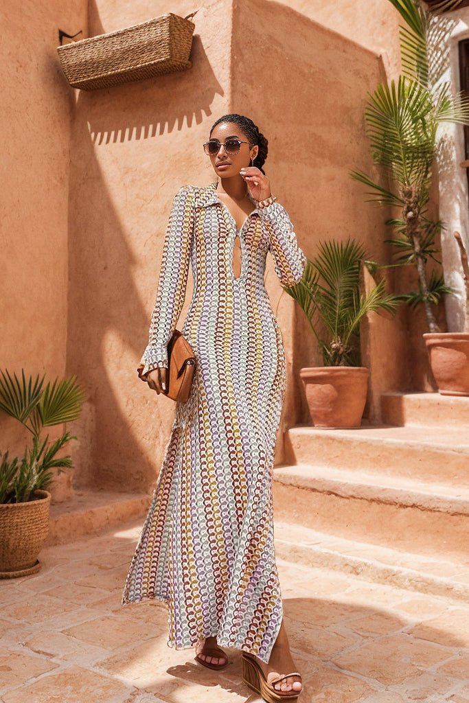 Robe Maxi de Plage | Élégance et Légèreté