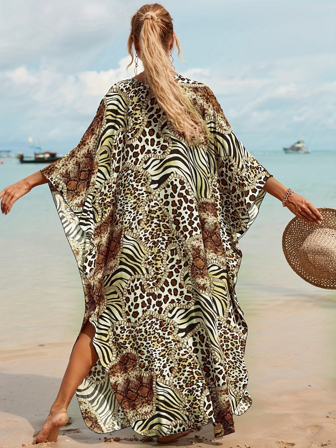 Robe de Plage Wild Safari | Aventure et Élégance